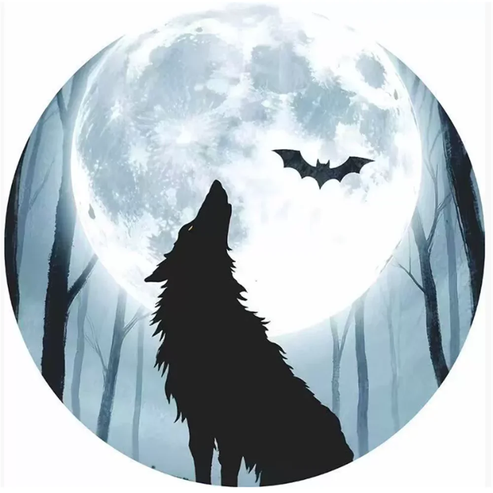 1 X couverture de pneu de secours en cuir Pu de voiture loup chauve-souris lune ancre Kelleg japonais samouraï guerrier ours pour Suzuki Jimny Honda Toyota Jeep