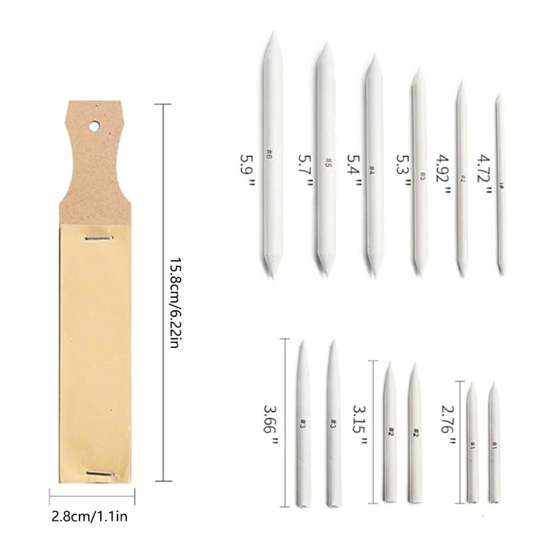 E9LB 13/20 Cái Bộ công cụ vẽ phác thảo dành cho nghệ sĩ Bộ pha trộn nghệ thuật