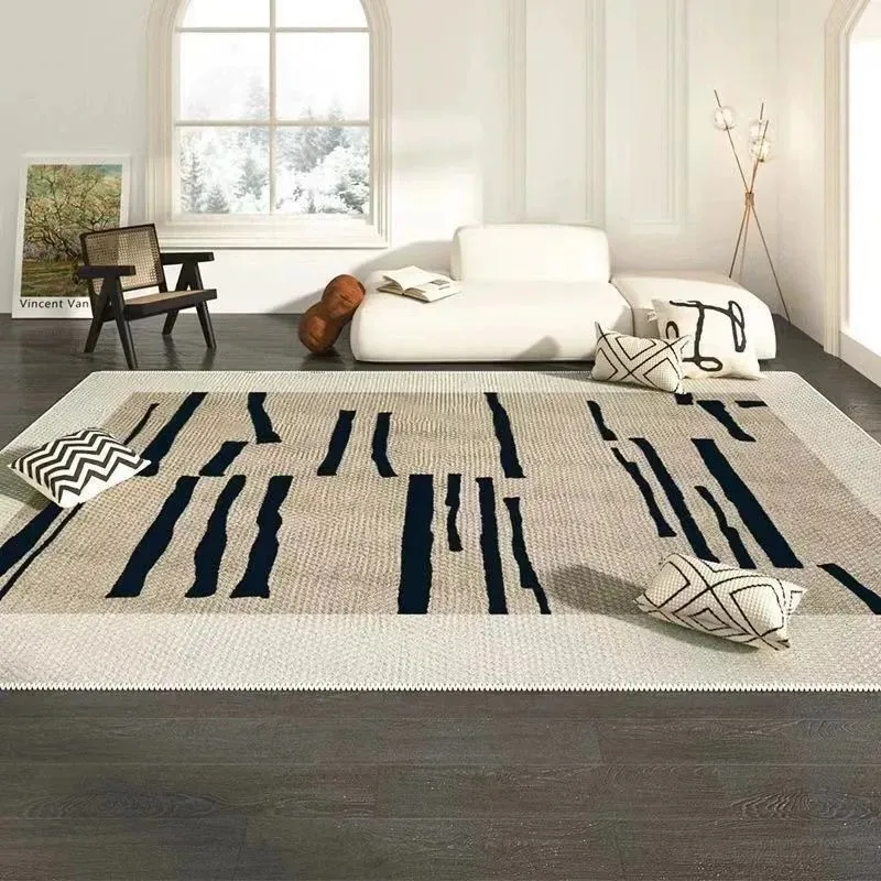 Non-slip Simple Area Rug for Living Room Sofa Coffee Table Home Decor