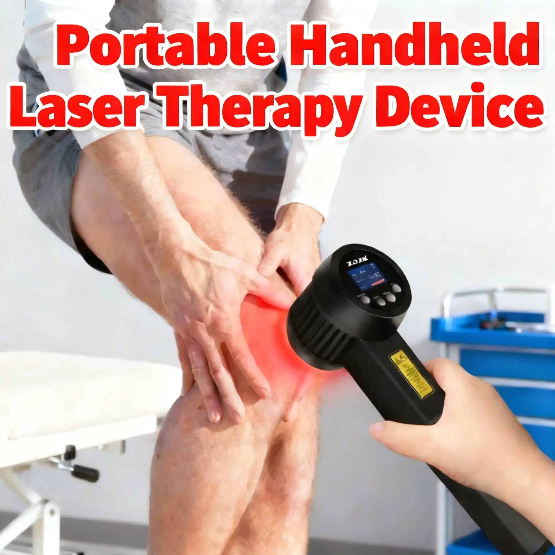 

3W Red & Near Infrared light Laser Therapy Handheld LLLT Device Rheumatoid Arthritis Treatment for Human Pets Pain Relief
