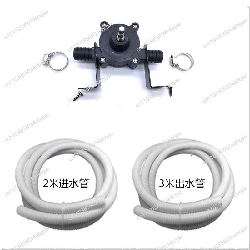Hand Drill Water Pump Suction Pump Oil Diesel Small Water Household Water Self-priming Centrifugal