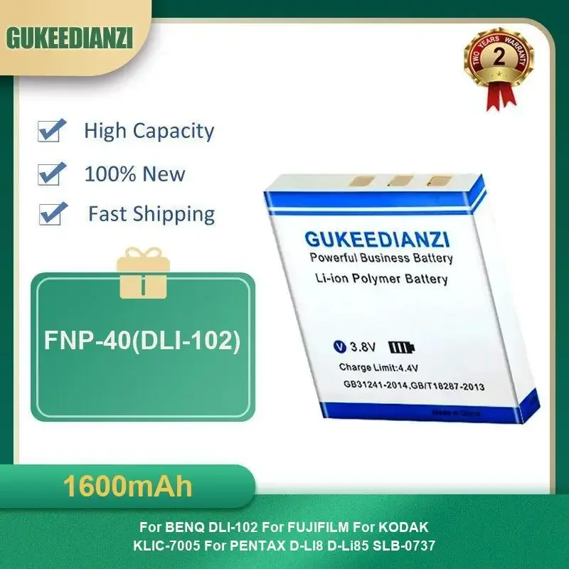 1600Mah FNP-40(DLI-… - image