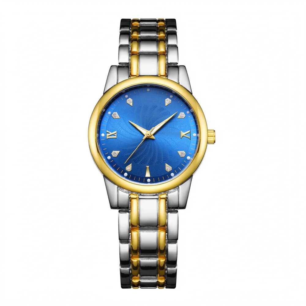 Elegant Ladies Quartz Watch For ORUSS Fashion Simple Steel Band Waterproof Luminous Pointer Business Casual Female Wrist Clock
