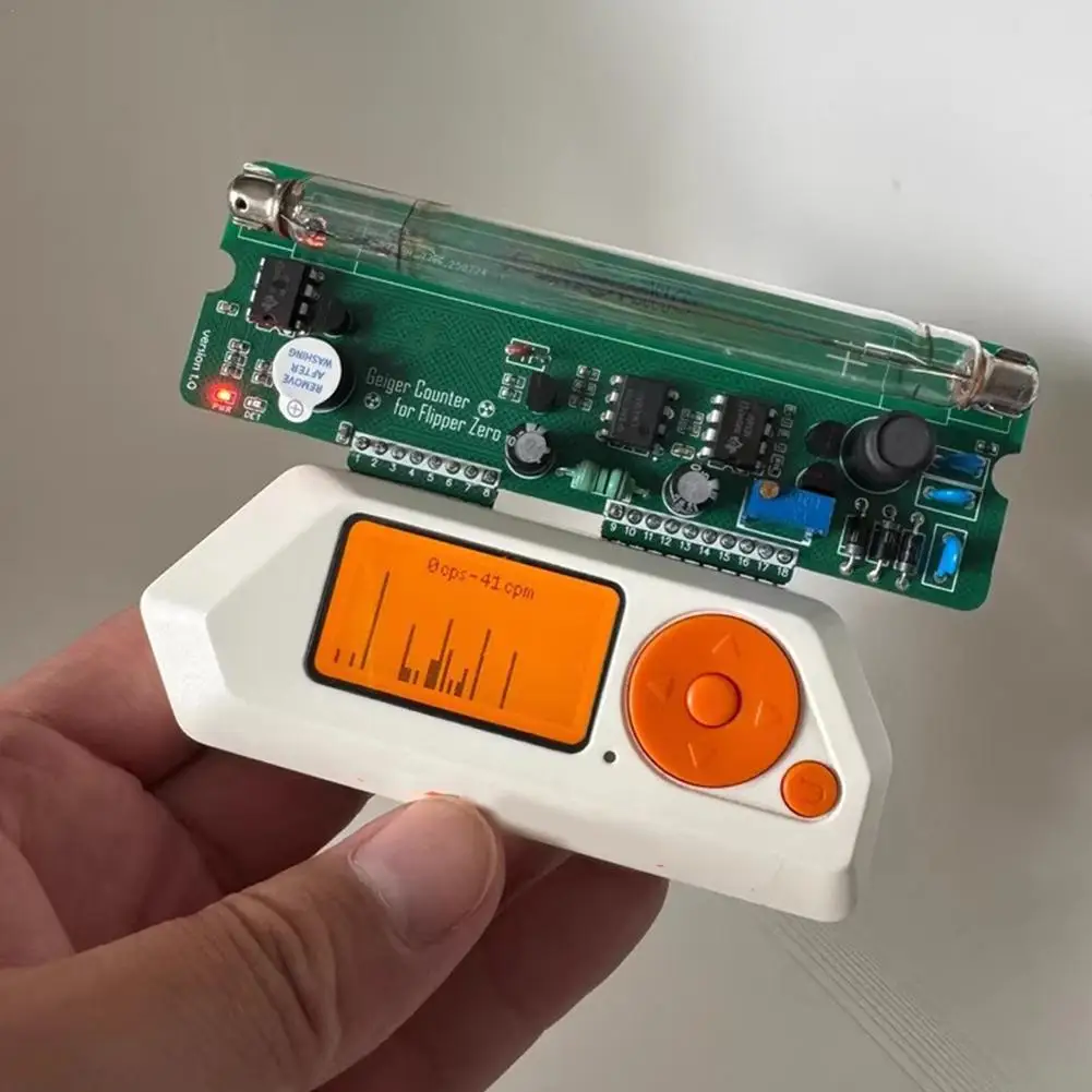 DIY Assembled Geiger Counter Module for Flipper Zero Kit PCB Board Radiation Detection Accessory