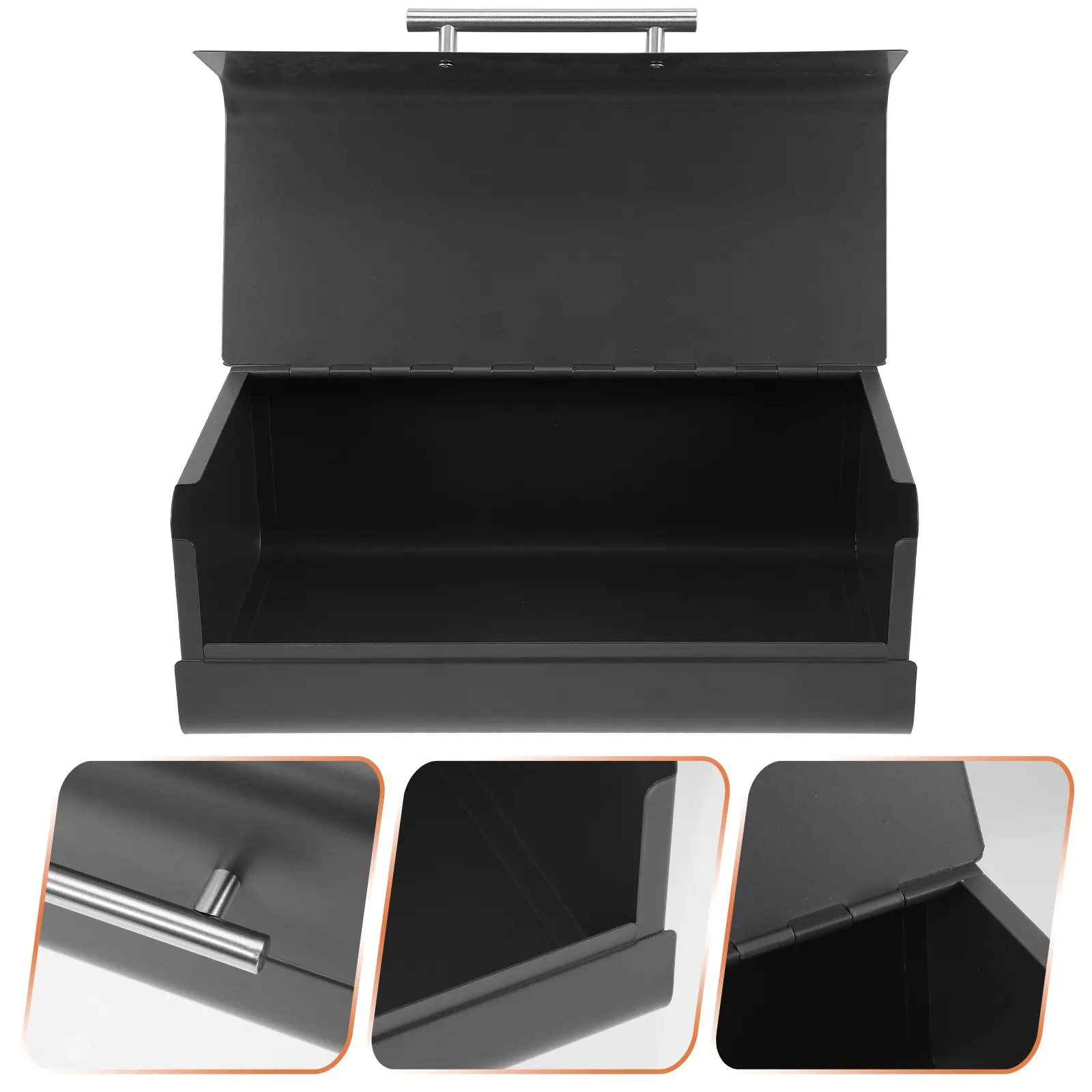 

Компактная и легкая хлебница из прочного железа для хранения хлеба на столешнице, для пекарей, любителей закусок и кухонь.