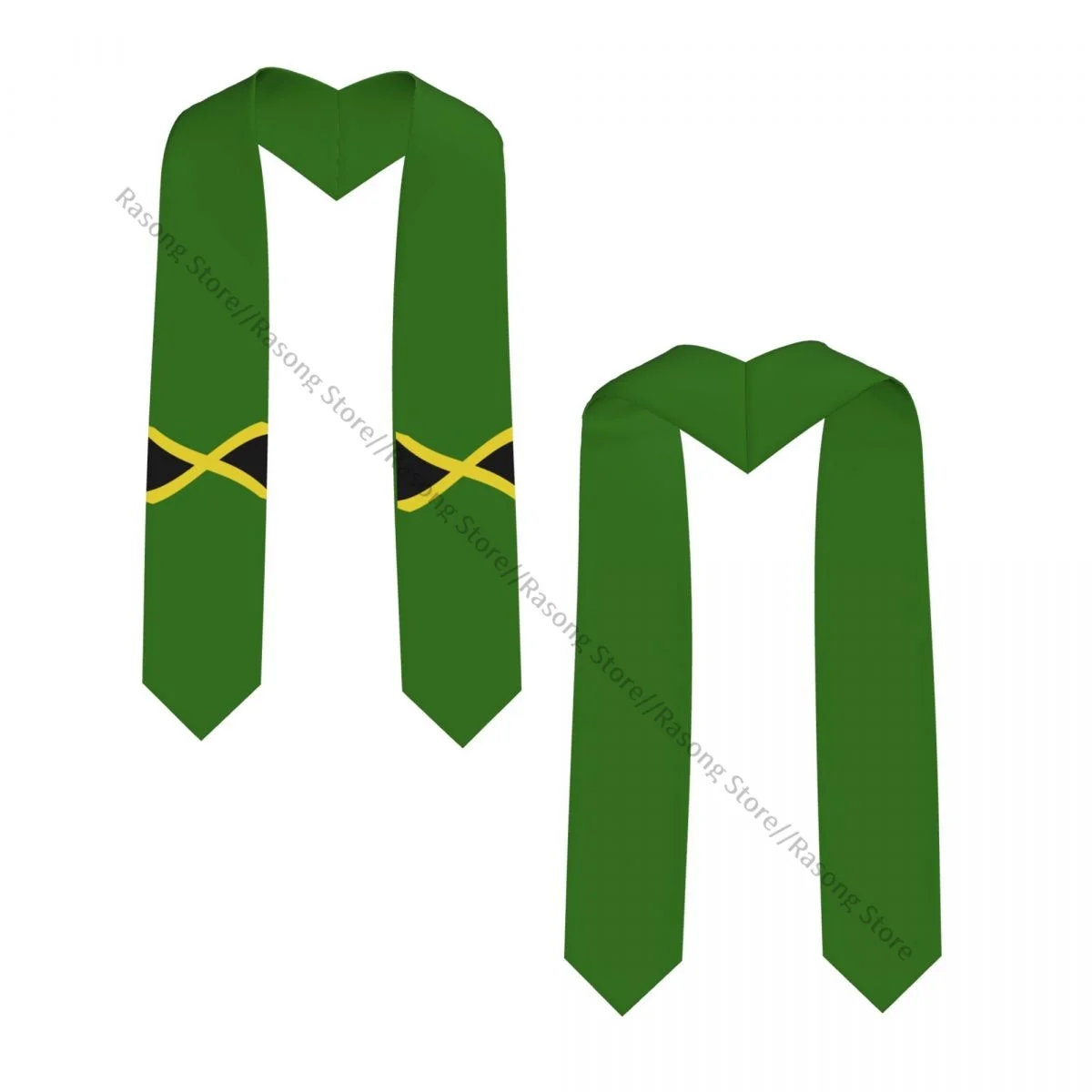 Flag Of Jamaica Unisex Adult Graduation Stole Shawl for Academic Commencements Celebration Uniform