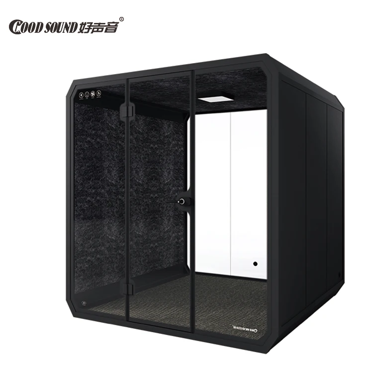 Goodsound Luxury Privacy Music Phone Booth Movable Soundproof Booth Office Pod For Sale Uk