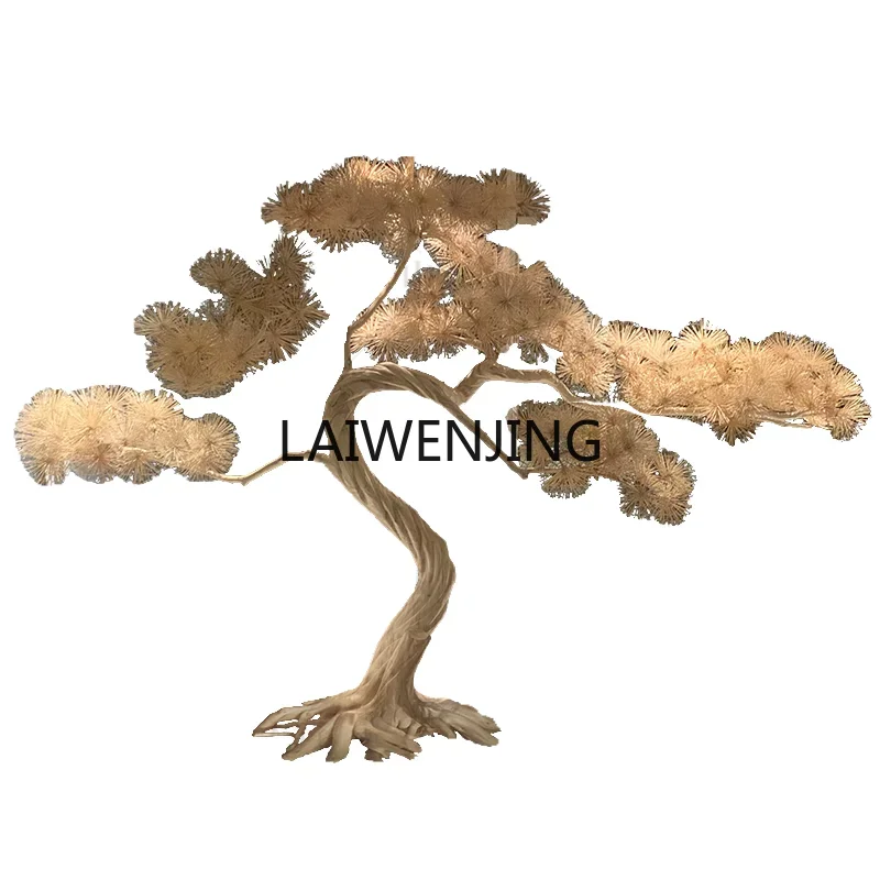 

MJY welcome simulation tree dry landscape interior landscaping decorative landscape tree zen floor ornament