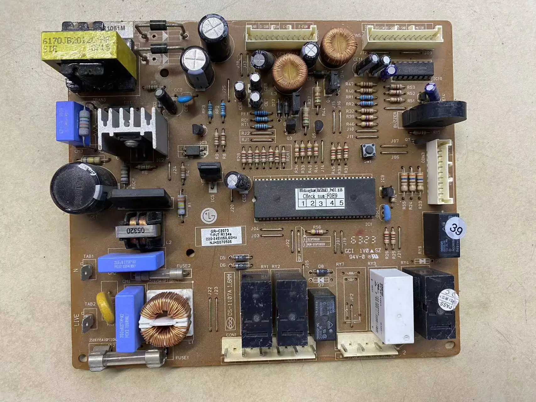 

GR-C2073 6870JB8190B 6871JR1061M тестовая материнская плата в хорошем состоянии