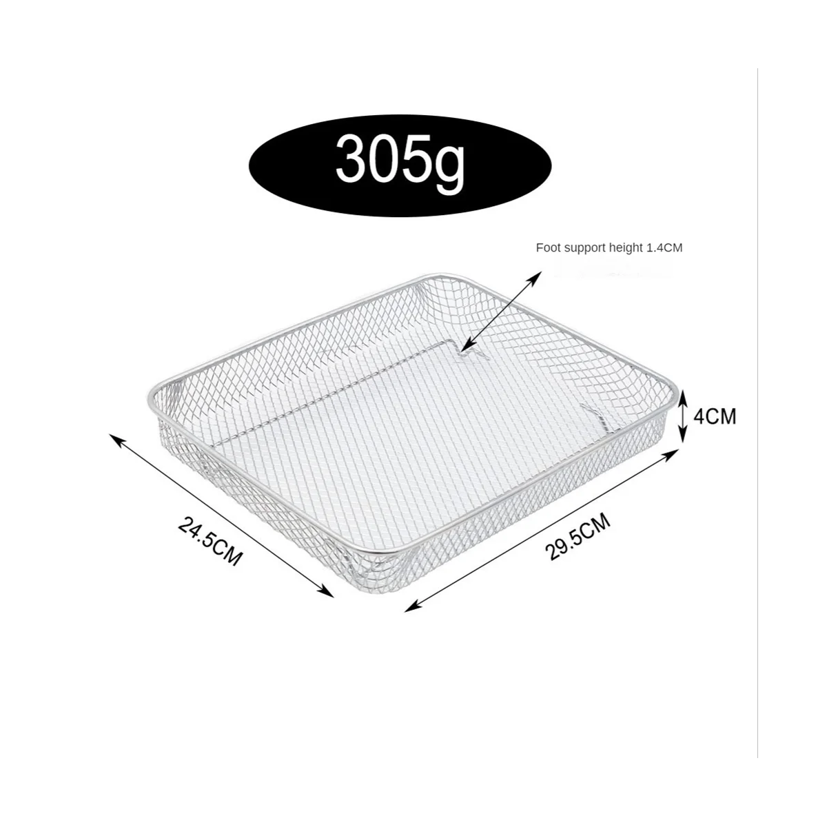 سلة A09G لفرن الحمل الحراري XL سعة 30 لترًا، ملحقات بديلة للخبز المنزلية