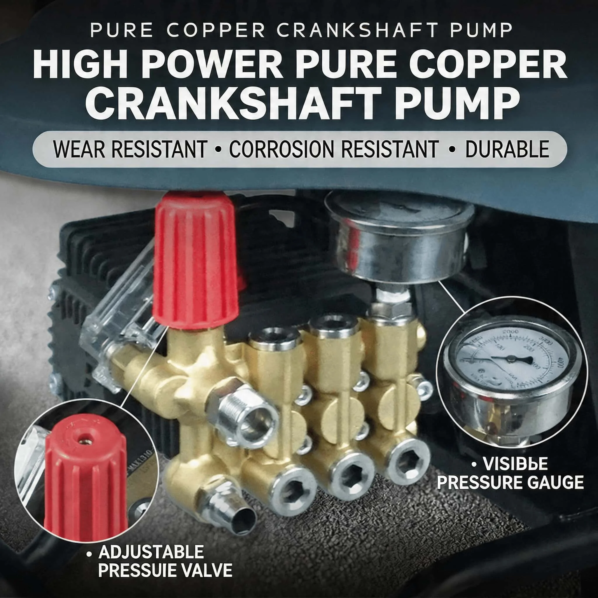 3kw Pressure Washer Pump For House And Commercial Use Car Washing