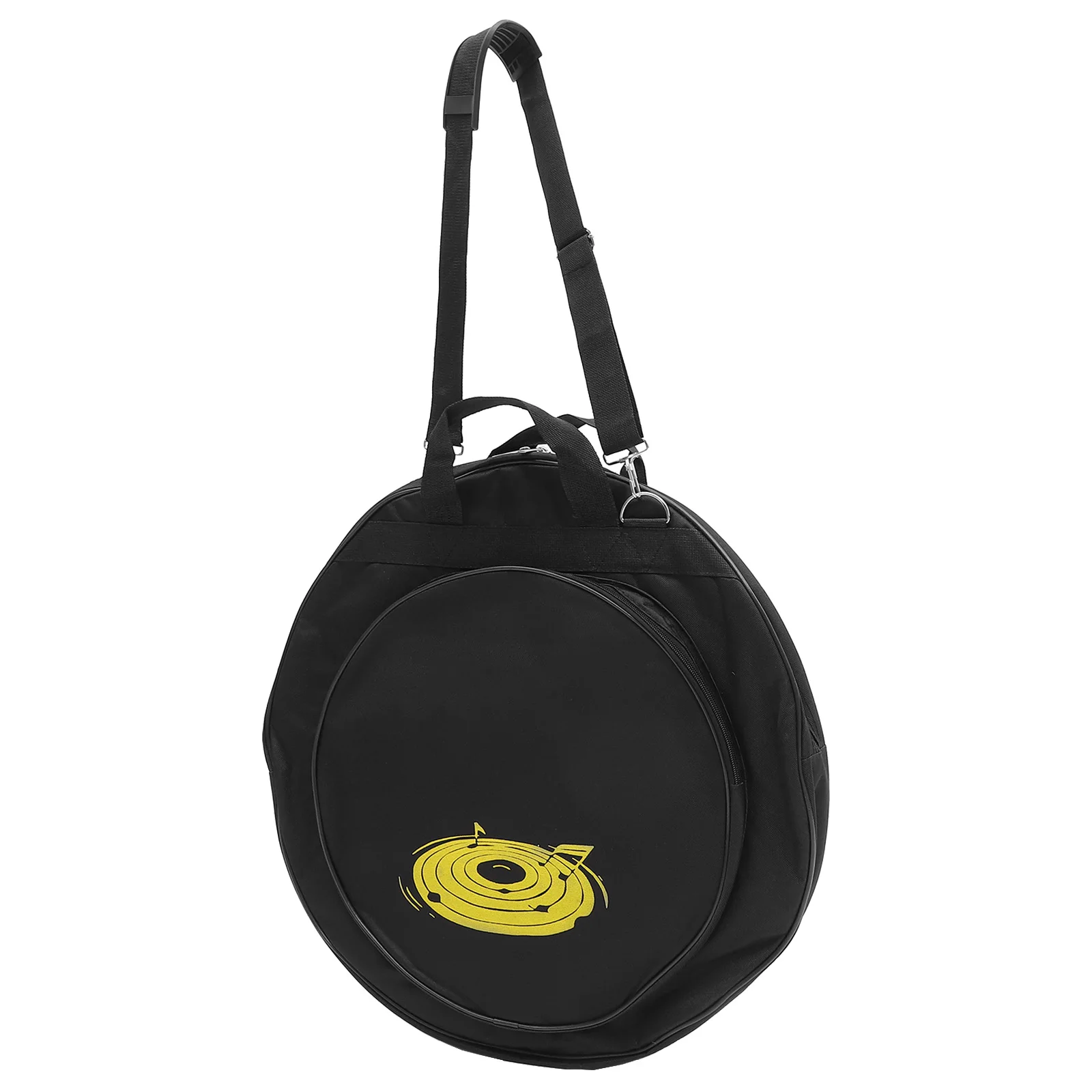 

Cymbal Bag Round Padded Thick 600d Nylon Oxford Cloth Large Capacity Portable Carry Handle Double Zipper Cymbal Case Storage