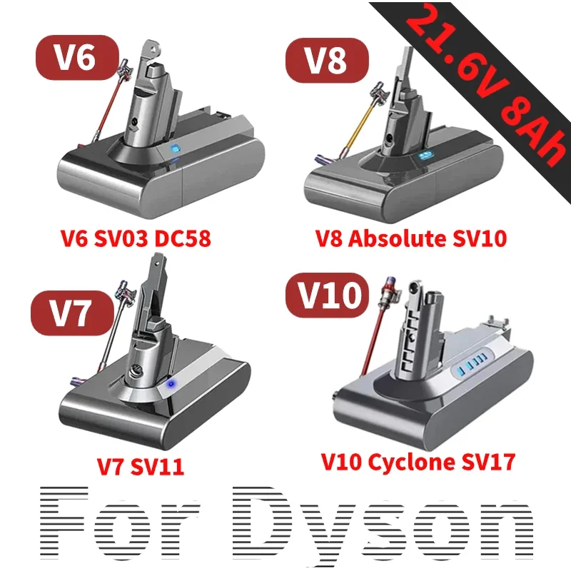 bateria de litio de substituicao para aspirador portatil 216v apto para dyson v6 v7 v8 v10 sv12 dc62 sv11 sv10 novo 01