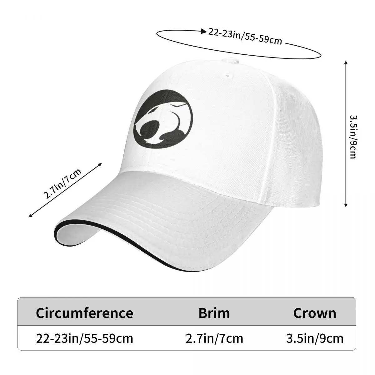 Thundercats Logo Cartoon Baseball Cap Stuff Casual Snapback Cap Men Women Outdoor Activities