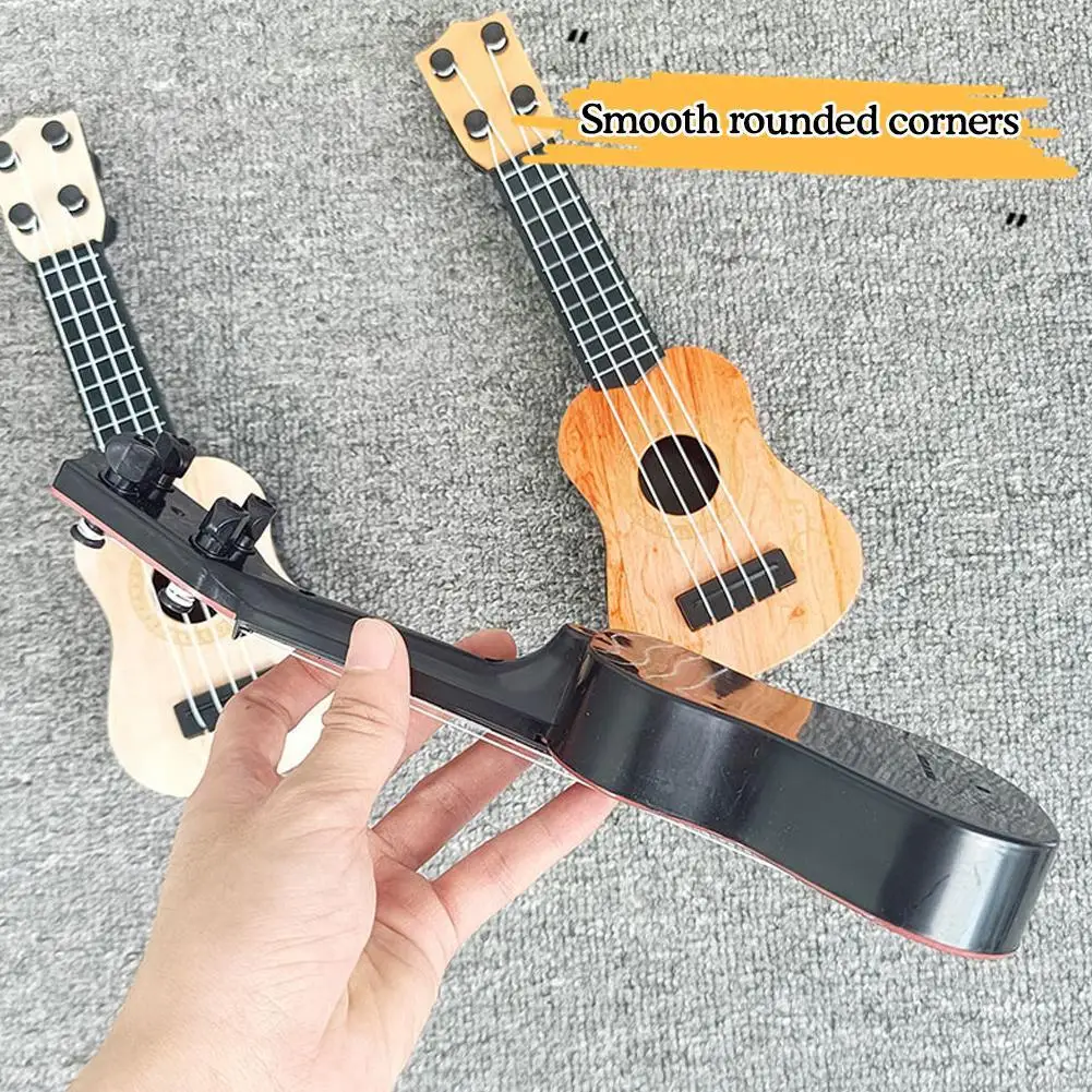 Mini Guitar Musical Instrument Simulation Ukri Mini Four Strings Can Be Played For Early Learn S4J8