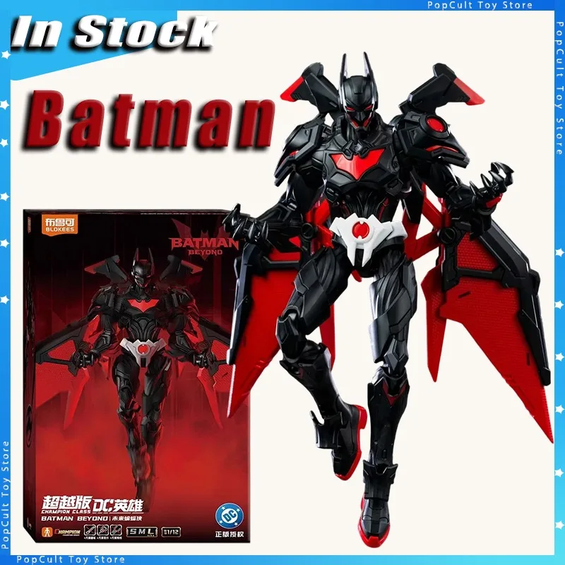 

In Stock Blokees Batman Action Figure Beyond Anime Figurine Collectible Model Doll Birthday Christmas Gift Toys