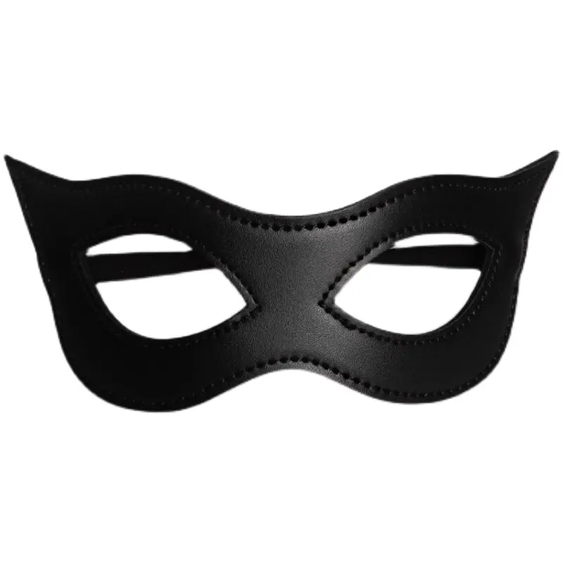 

Halloween Makeup Ball Martial Arts Ancient Style Leather Eye Mask Bar Party Half Face Mask