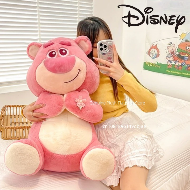 30/40/50/70CM Große Größe Disney Lotso Cartoon Anime Plüsch Puppe Zimmer Dekoration Peluche Kissen nette Plüschtiere Ornamente Geschenk