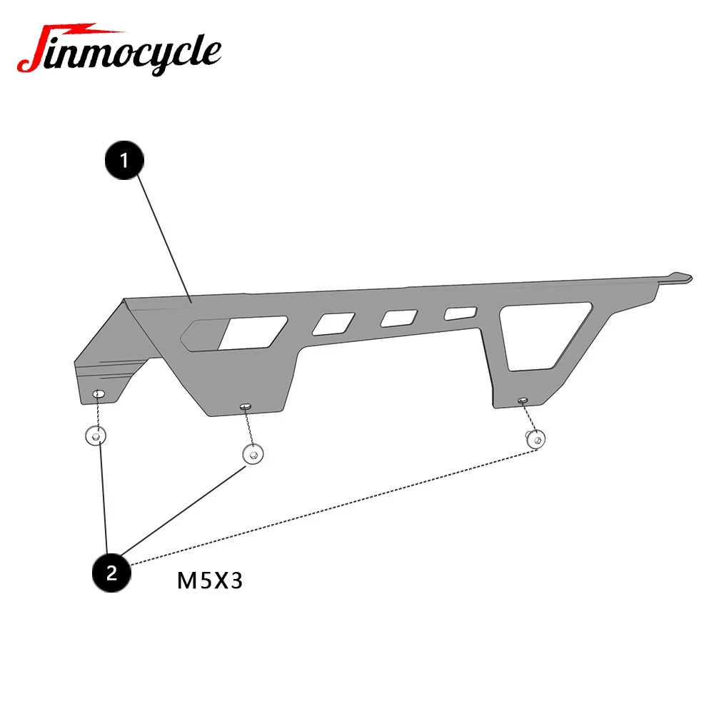 

For Aprilia Tuareg 660 ABS 2022 2023 2024 Chain Guide Pulley Chains Chainring Protector Motorcycle Plate Guard Cover Chain Guard