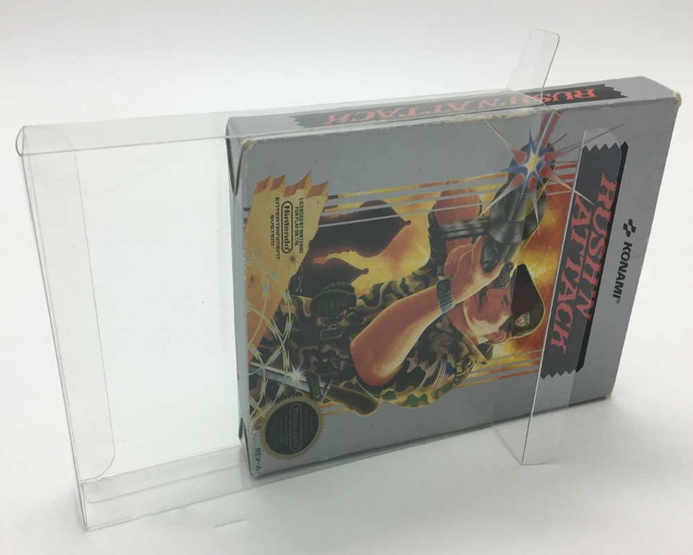 

Transparent Box Protector For Nintendo Nintendo Entertainment System/NES Collect Boxes TEP Storage Game Shell Clear Display Case