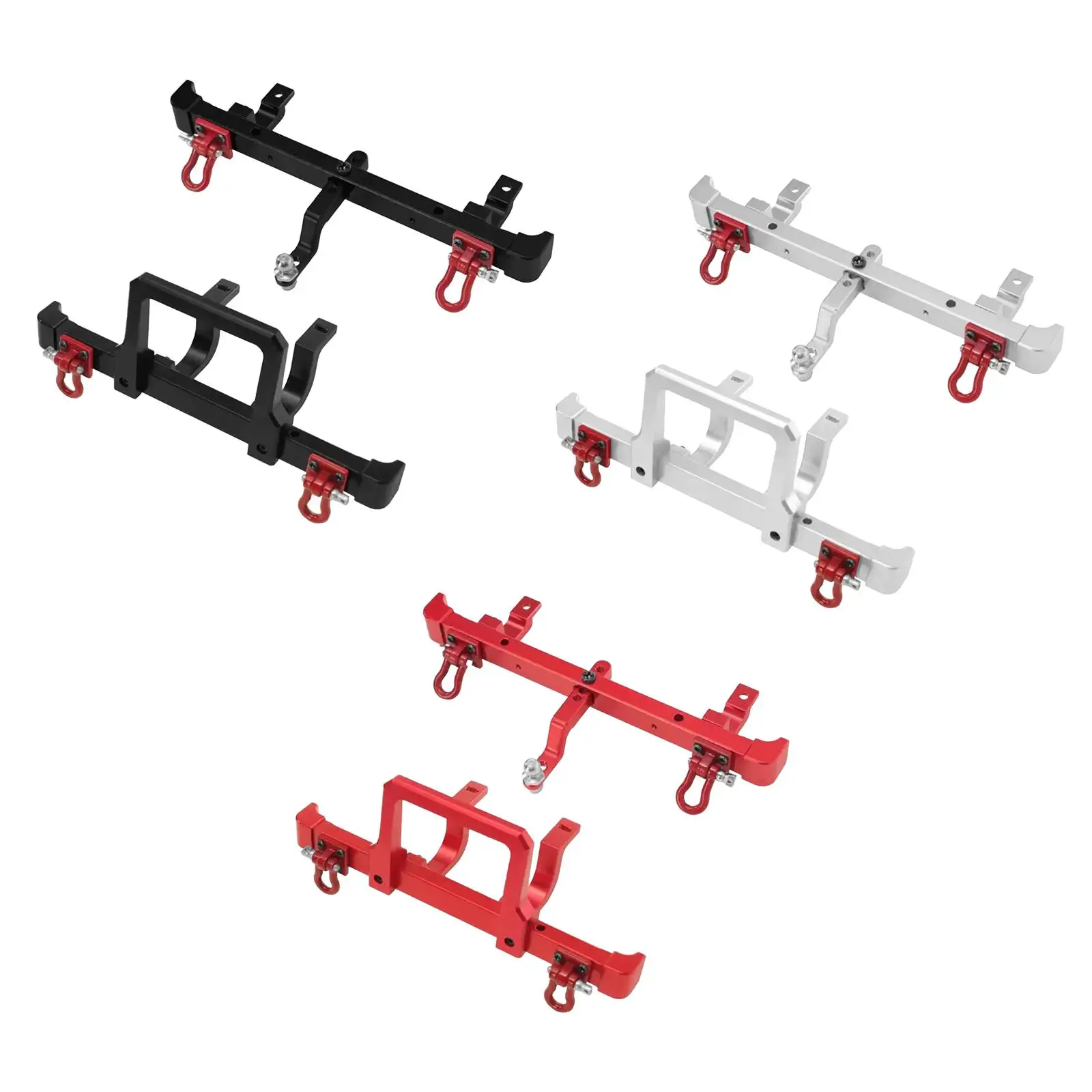 Peças do para-choque traseiro dianteiro do carro 1/12 RC para modificação MN82S MN82T