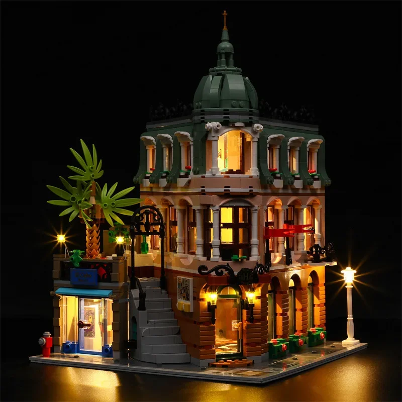 Lighting Set For 10297 Boutique Hotel Modular Buildings Creator Expert Not Building Blocks（Only Led Light Kit）