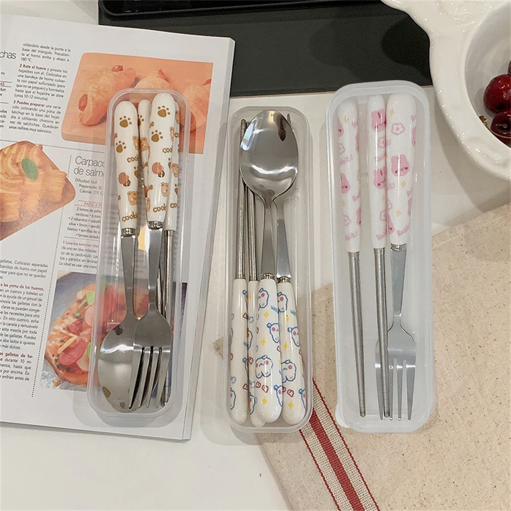 Stainless Steel Spoon Easy To Clean Instagram Style Unique Must Have Fashionable Popular Student Supplies Tableware Durable