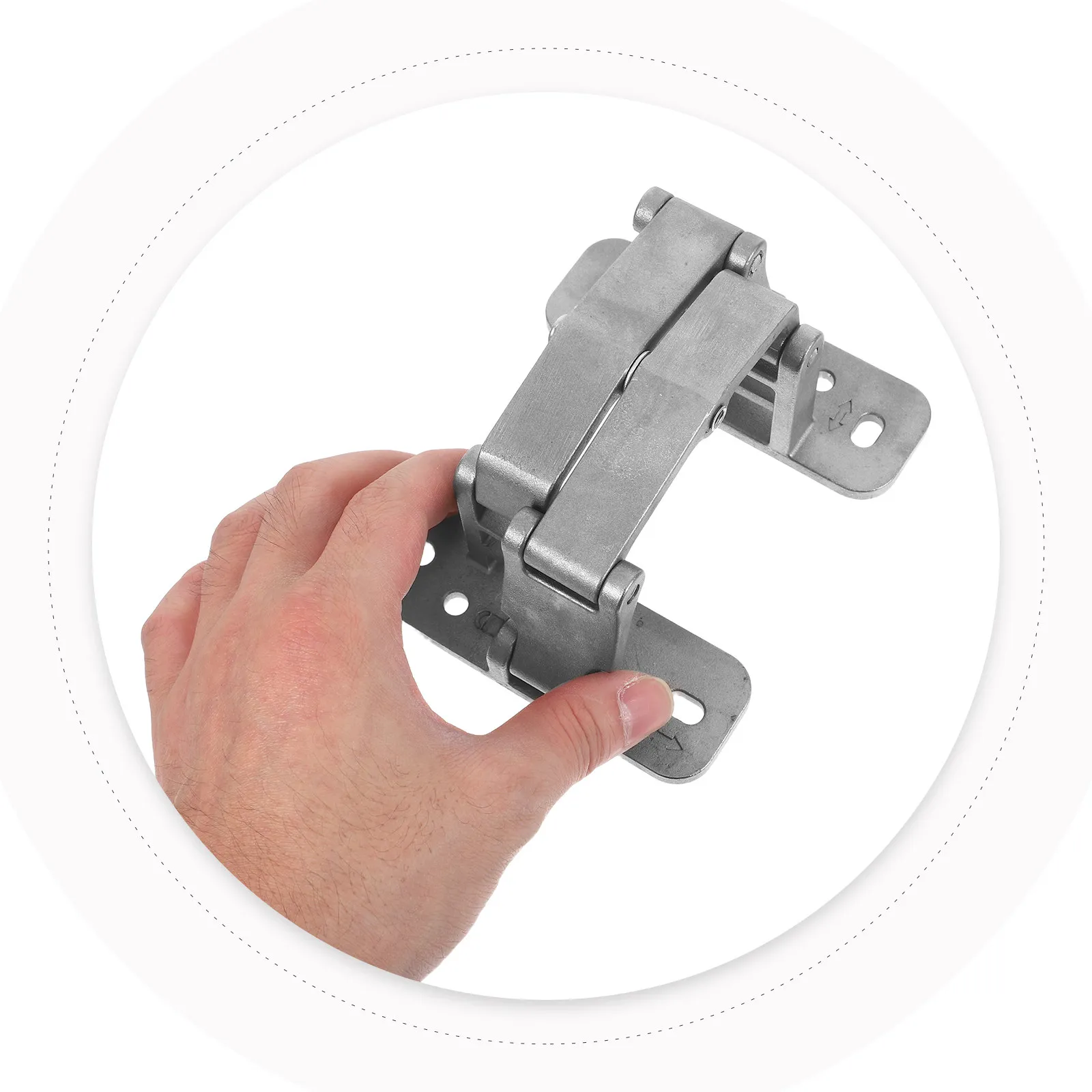 Heavy Duty Hidden Door Hinge Stainless Steel Concealed Hinge for Fire Hydrant Cabinet Secret Door Interior Use