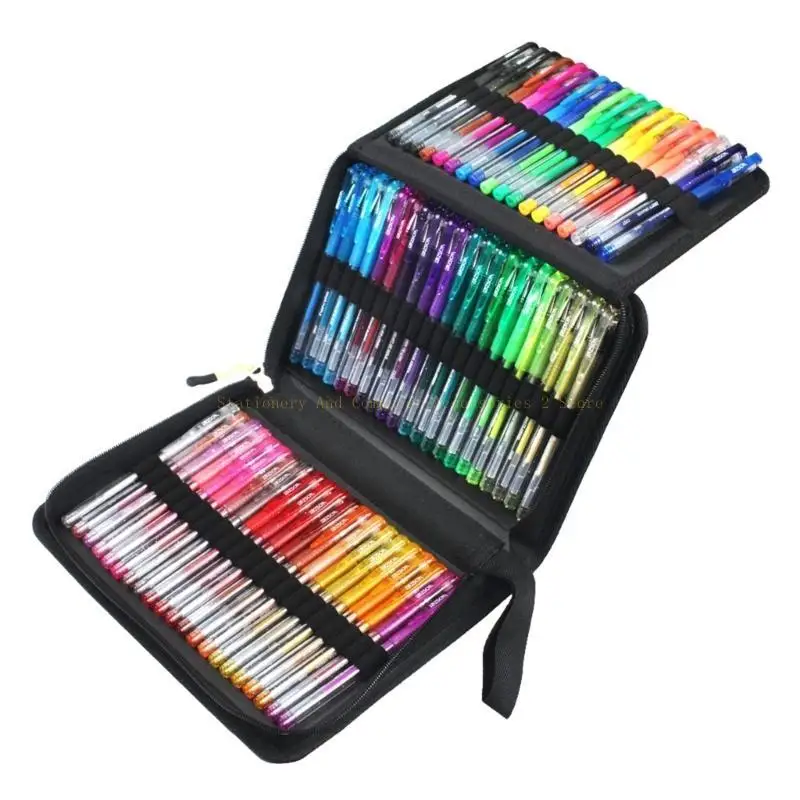 

60 Glitter Gel Pens with 60 Refills for Scrapbooking Journaling Drawing Doodling