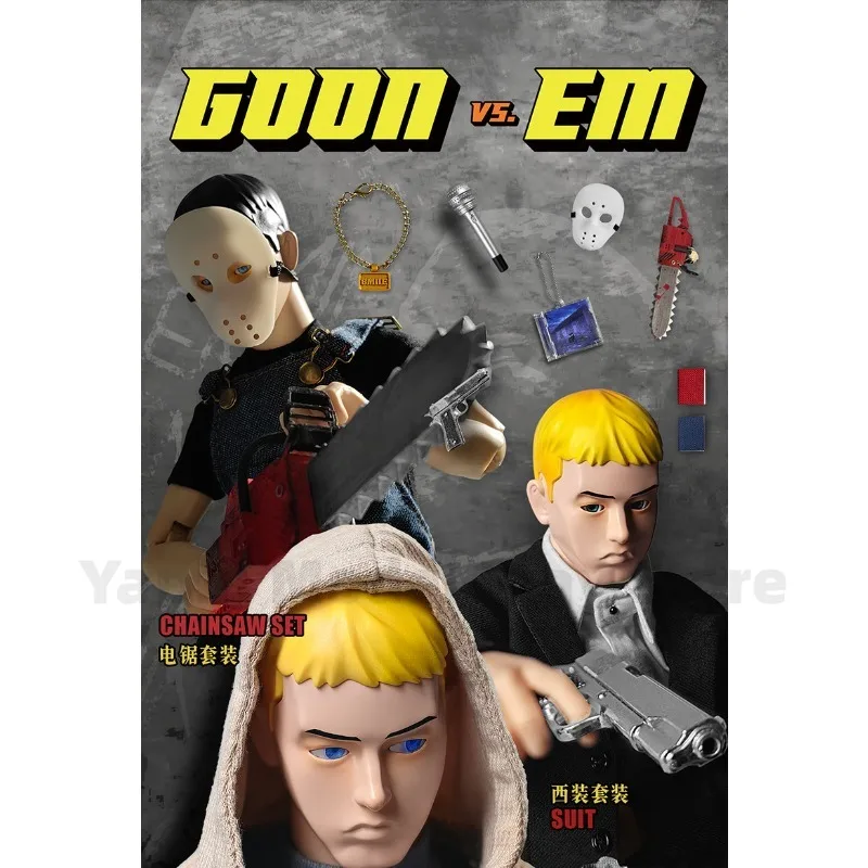 In Stock Eminem 1/6 Trendy Doll Hip-hop Rap Soldier Figure