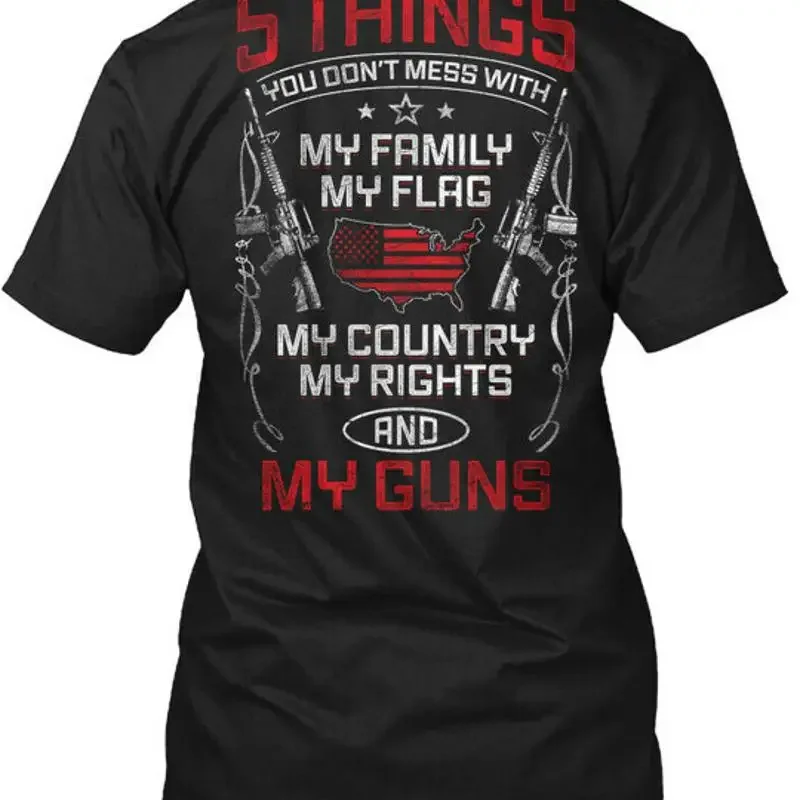 Gun Rights My Guns Mp Reloaded 5 Things You Dont T Shirt Made In Usa S To 5Xl