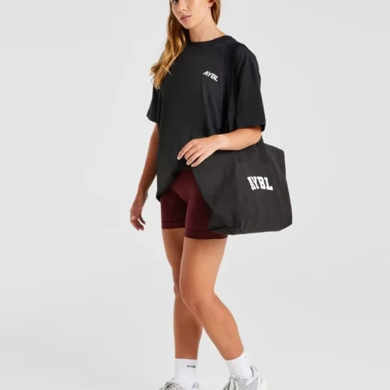 

2025 New Summer AYBL British Workout T-Shirt Loose Gym Top Strength Training Weightlifting Aerobic High-Intensity CFT Sportswear