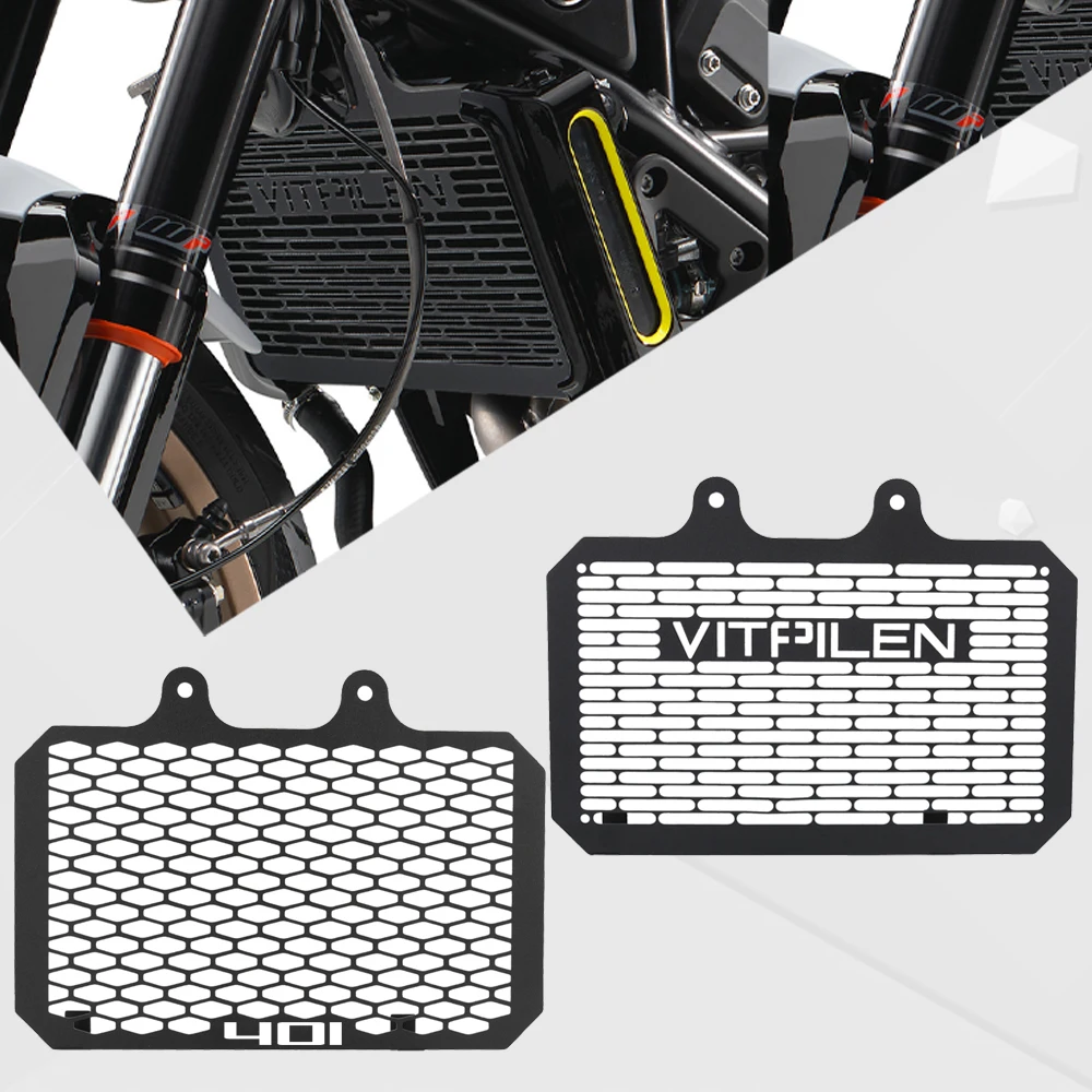 

For Svartpilen Vitpilen 401 Vitpilen401 Svartpilen401 2018~2023 Motorcycle Accessories Radiator Grille Guard Cover Protector