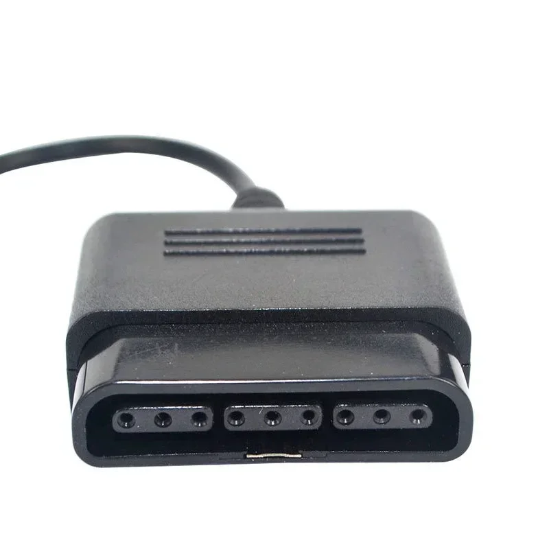 1 peça de alta qualidade para ps2 play station 2 joypad gamepad para ps3 pc usb jogos controlador cabo adaptador conversor