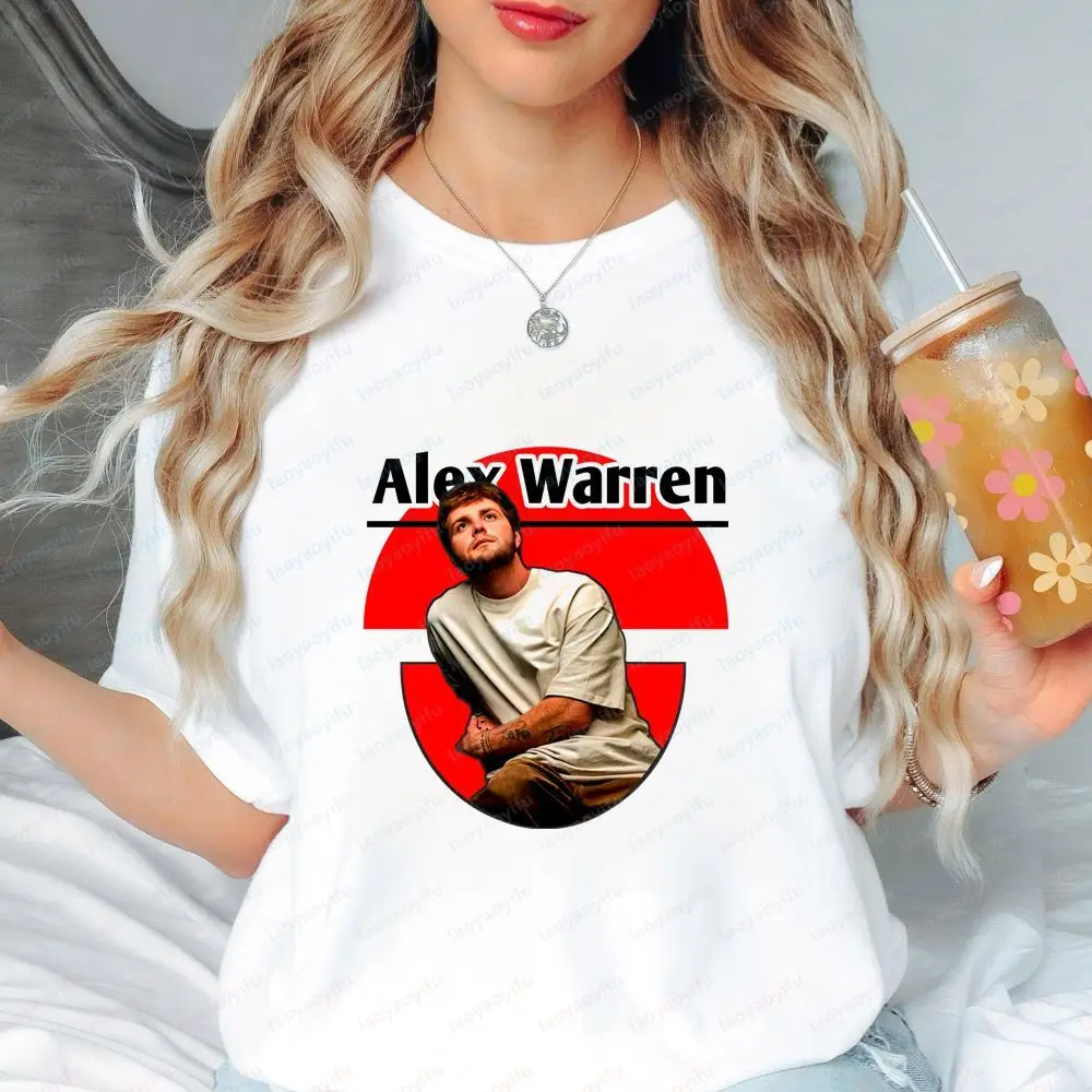Alex Warren - New Classic Band Sportswear Men's and Women's Unisex Short-sleeved T-shirt in Popular Music Style