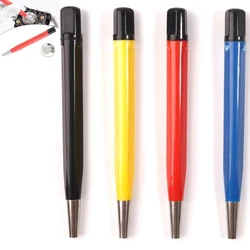 1/4Pcs Rust Removal Brush Pen Glass Fiber / Brass /Steel /Nylon Brush Pen Shape Watch Jewelry Parts Polishing Cleaning Tool Set