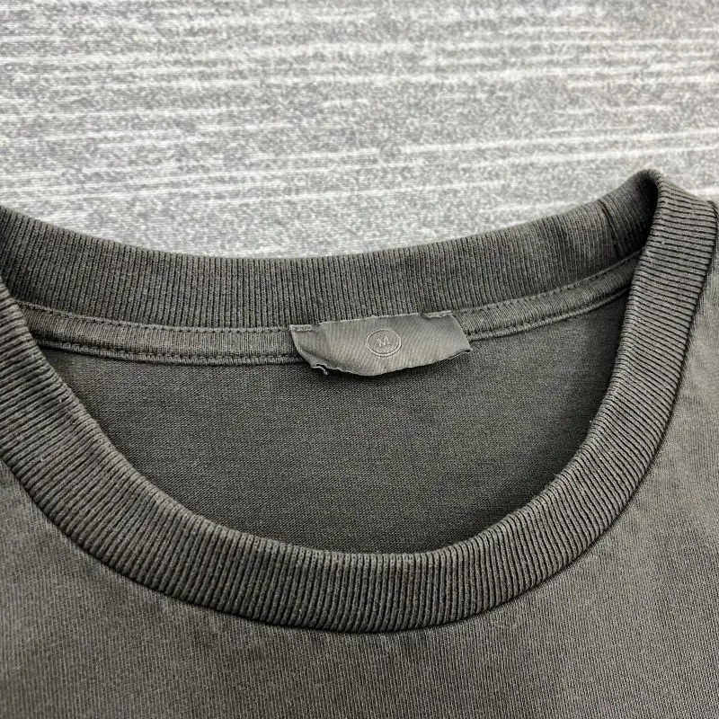 2023 Summer Truth Eye Foam Print Short Casual Retro Sleeve Loose Men High Street T-shirt