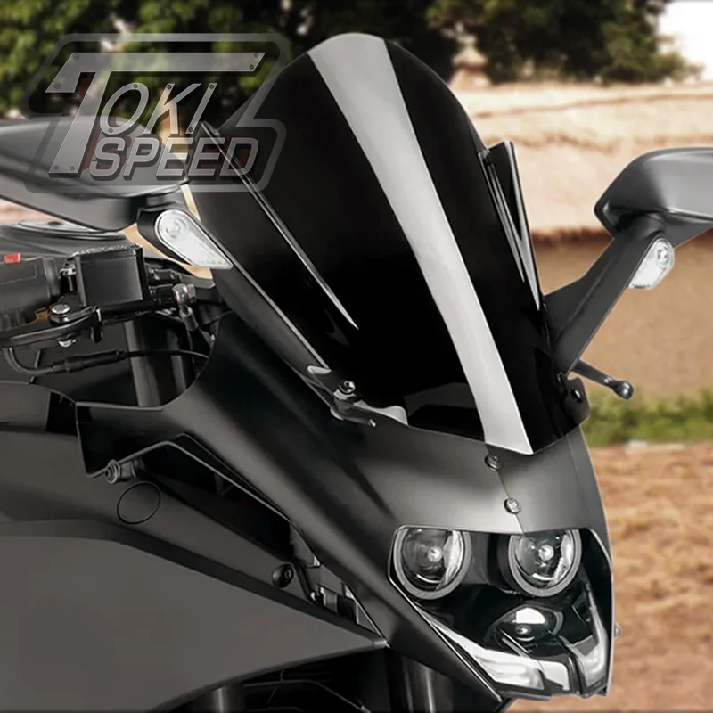 For KTM RC125 RC200 RC390 2014-2021 RC 390 Windshield Windscreen Air Deflector Motorcycle Front Screen Wind Shield Accessories