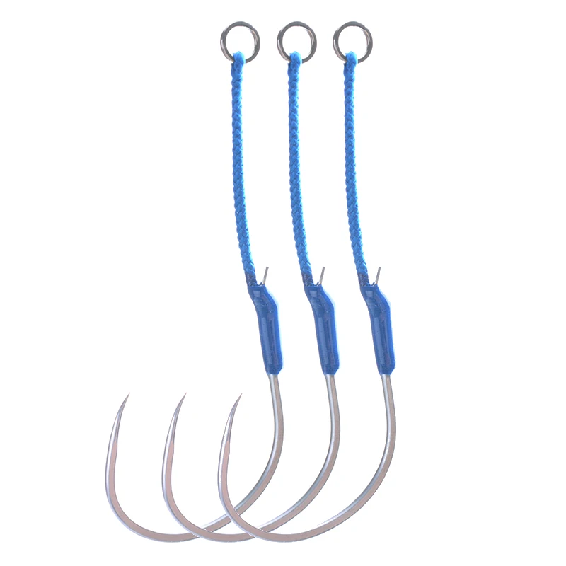 mag-2-pacotes-jmsl-1--anzois-simples-1-0-2-0-3-0-4-0-5-0-com-fio-para-pesca-de-slow-jigging-anzois-auxiliares