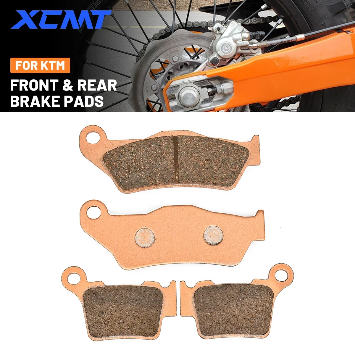 Motorcycle Front and Rear Brake Pads For KTM SX XC XCW SXF EXC 250 300 TPI 2020 125 150 200 350 450 EXCF XCRW 400 500 525 530