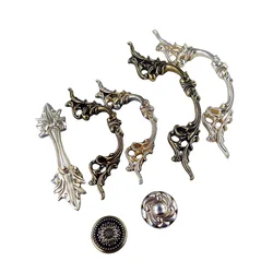 Antique Silver Classic Handle For Furniture Hardware Kitchen Cabinets Door Drawer Knob Wardrobe Cupboard Dresser Handle Pulls