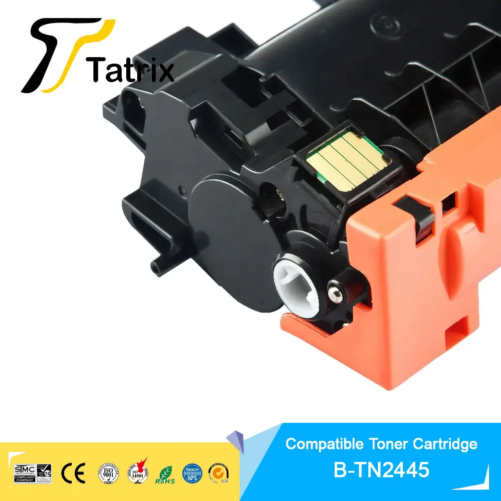 خرطوشة الحبر الليزري الأسود المتوافقة TN2445 من تاتريكس لطابعة MFC-L2375DW/HL-L2310D من Brother (موديل نيوزيلندا)