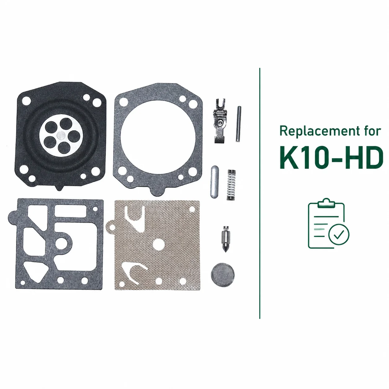10 Pcs K10-HD Carburetor Repair Kit For Stihl MS461 MS441 MS440 MS361 MS341 046 044 MS390 039 MS290 029 Chainsaw Tune Up Kit