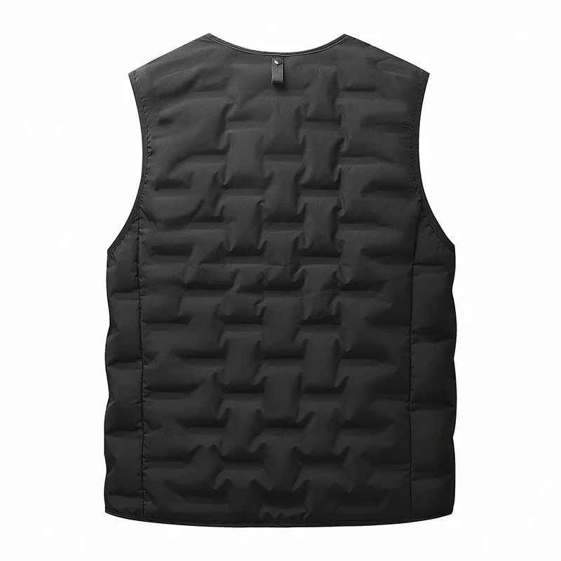 الشتاء 90 الأبيض بطة أسفل الرجال الخامس الرقبة سترة موضة أكمام أسفل السترات رجل chaqueta دي بلومون الخطيئة mangas VT-345