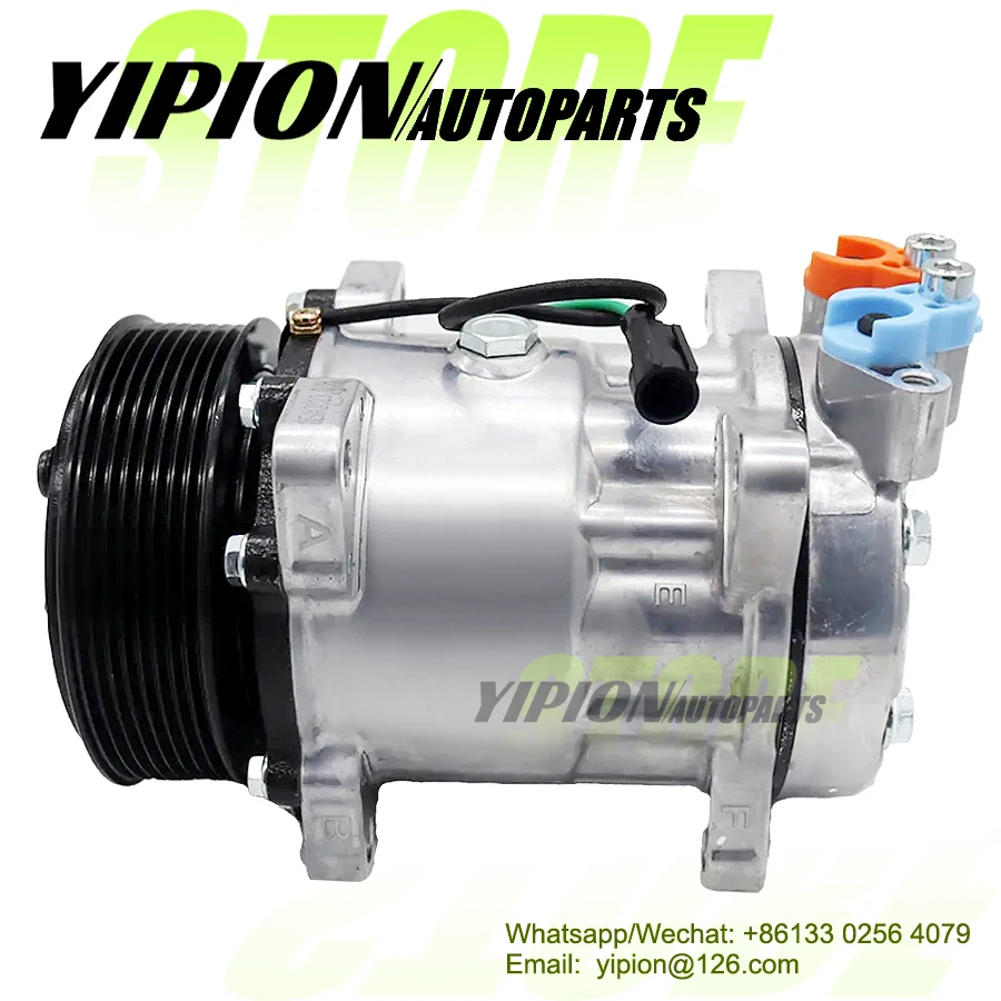 Best selling auto repair parts 7H15 24V 6PK air conditioning  compressor for Howo A7 Car ac system  WG1095139011