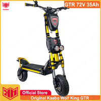 EU Stock Pre-sale Kaabo Wolf King GTR 72V 35Ah Battery Dual Motor 2000W*2 Portable Removable Battery Kaabo Wolf King GTR Scooter