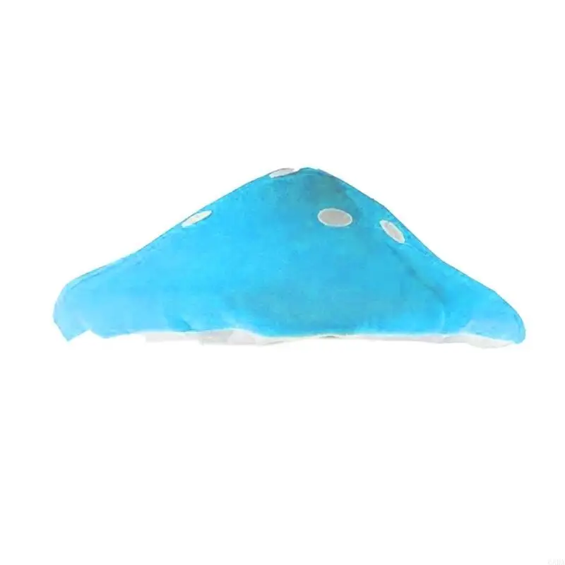Plush Mushroom Caps Costume Hat Winter Warm Hat Halloween Cosplay Costume Hat 6XDA