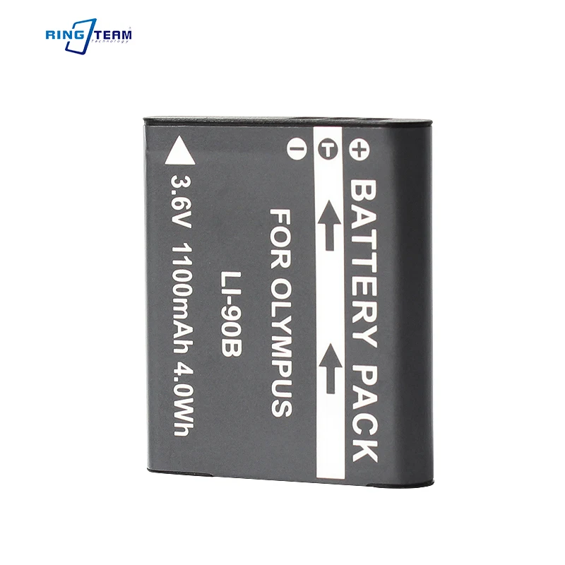

LI-90B Spare Battery 1100mAh High Capacity for Olympus Stylus TG-4 TG-5 OM-D E-M5 - Rechargeable