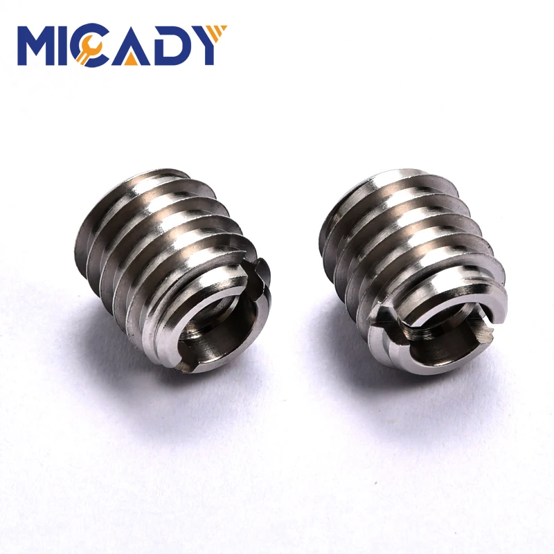 

M3 Internal and external thread insert nut knurled nut self tapping thread sleeve CNC turning parts