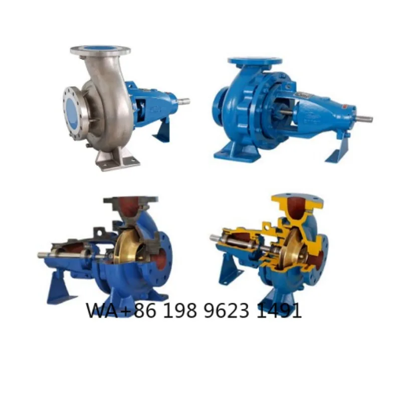 Large Capacity Horizontal End Suction Centrifugal Pump Low Price Industrial Water Circulation Booster Pump